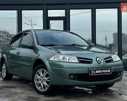Зеленый Рено Меган, объемом двигателя 1.6 л и пробегом 138 тыс. км за 6790 $, фото 1 на Automoto.ua