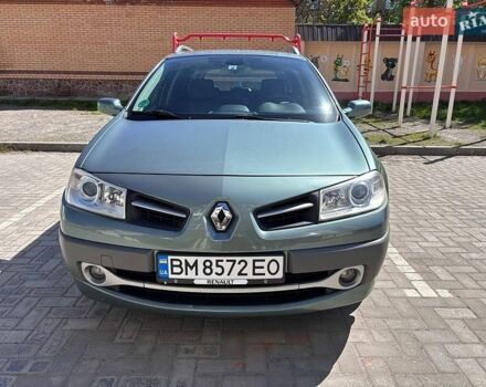 Зеленый Рено Меган, объемом двигателя 1.6 л и пробегом 219 тыс. км за 6300 $, фото 1 на Automoto.ua