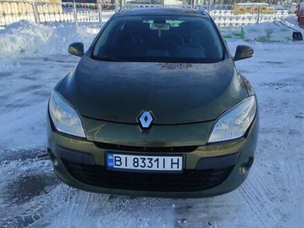Зеленый Рено Меган, объемом двигателя 1.6 л и пробегом 236 тыс. км за 7300 $, фото 1 на Automoto.ua