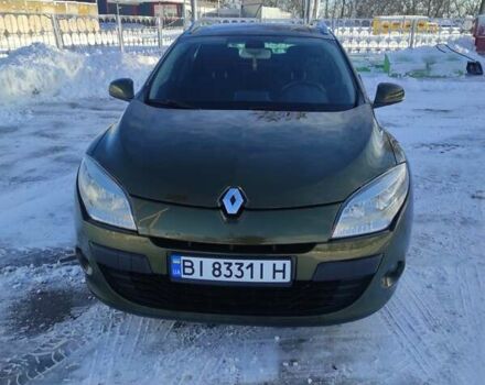 Зеленый Рено Меган, объемом двигателя 1.6 л и пробегом 236 тыс. км за 7300 $, фото 1 на Automoto.ua