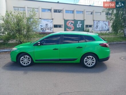 Зеленый Рено Меган, объемом двигателя 1.46 л и пробегом 368 тыс. км за 4499 $, фото 1 на Automoto.ua