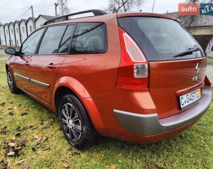 Оранжевый Рено Меган, объемом двигателя 1.6 л и пробегом 163 тыс. км за 5200 $, фото 7 на Automoto.ua