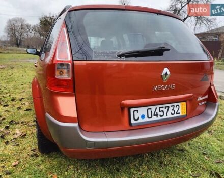 Оранжевый Рено Меган, объемом двигателя 1.6 л и пробегом 163 тыс. км за 5200 $, фото 6 на Automoto.ua