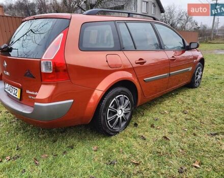 Оранжевый Рено Меган, объемом двигателя 1.6 л и пробегом 163 тыс. км за 5200 $, фото 4 на Automoto.ua