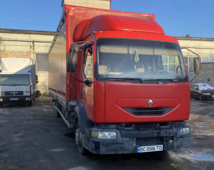 Красный Рено Мидлум, объемом двигателя 4.12 л и пробегом 335 тыс. км за 12800 $, фото 1 на Automoto.ua