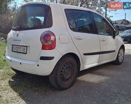 Белый Рено Модус, объемом двигателя 1.6 л и пробегом 146 тыс. км за 4150 $, фото 10 на Automoto.ua