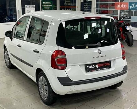 Білий Рено Модус, об'ємом двигуна 1.46 л та пробігом 202 тис. км за 3990 $, фото 8 на Automoto.ua