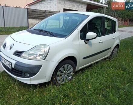 Белый Рено Модус, объемом двигателя 1.2 л и пробегом 187 тыс. км за 5399 $, фото 10 на Automoto.ua