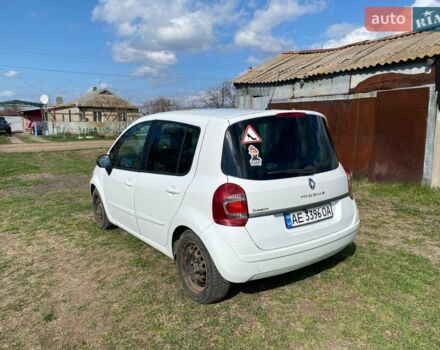 Белый Рено Модус, объемом двигателя 1.6 л и пробегом 148 тыс. км за 6700 $, фото 6 на Automoto.ua
