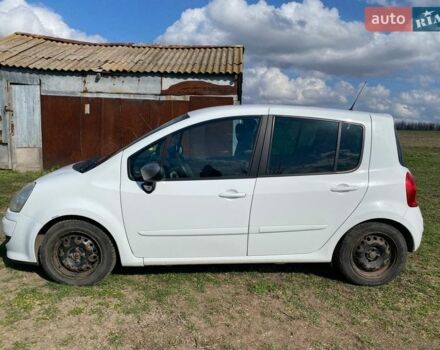 Белый Рено Модус, объемом двигателя 1.6 л и пробегом 148 тыс. км за 6700 $, фото 5 на Automoto.ua