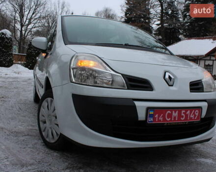 Белый Рено Модус, объемом двигателя 1.2 л и пробегом 127 тыс. км за 4990 $, фото 13 на Automoto.ua