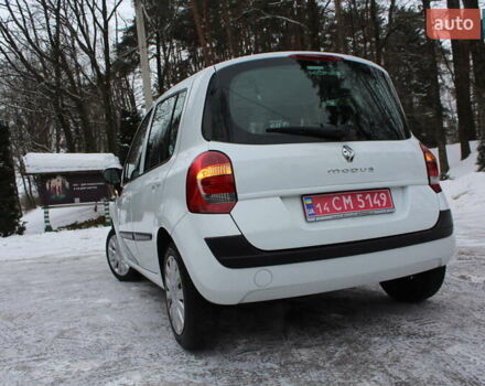 Белый Рено Модус, объемом двигателя 1.2 л и пробегом 127 тыс. км за 4990 $, фото 23 на Automoto.ua