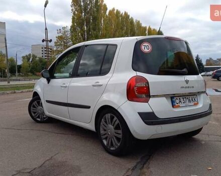 Белый Рено Модус, объемом двигателя 1.6 л и пробегом 162 тыс. км за 5999 $, фото 8 на Automoto.ua