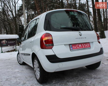 Белый Рено Модус, объемом двигателя 1.2 л и пробегом 127 тыс. км за 4990 $, фото 28 на Automoto.ua