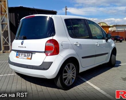 Білий Рено Модус, об'ємом двигуна 1.6 л та пробігом 162 тис. км за 6999 $, фото 4 на Automoto.ua