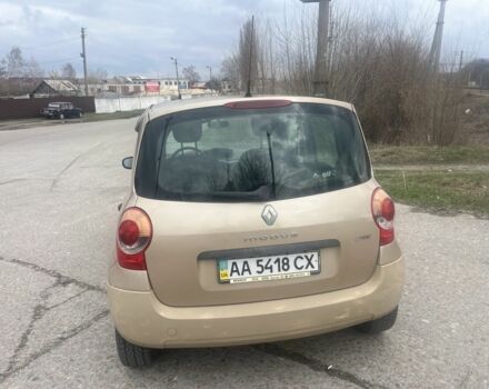 Бежевый Рено Модус, объемом двигателя 1.4 л и пробегом 120 тыс. км за 3700 $, фото 4 на Automoto.ua