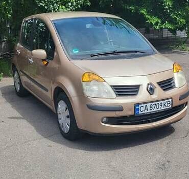 Бежевий Рено Модус, об'ємом двигуна 1.6 л та пробігом 163 тис. км за 4000 $, фото 1 на Automoto.ua