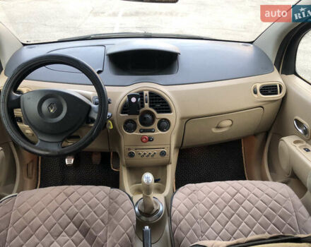Бежевий Рено Модус, об'ємом двигуна 1.6 л та пробігом 211 тис. км за 4400 $, фото 13 на Automoto.ua