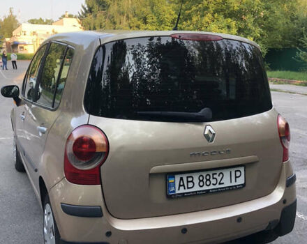 Бежевий Рено Модус, об'ємом двигуна 1.6 л та пробігом 211 тис. км за 4400 $, фото 16 на Automoto.ua