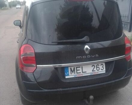 Чорний Рено Модус, об'ємом двигуна 0 л та пробігом 213 тис. км за 2700 $, фото 2 на Automoto.ua