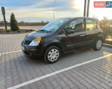 Черный Рено Модус, объемом двигателя 1.6 л и пробегом 229 тыс. км за 3900 $, фото 1 на Automoto.ua