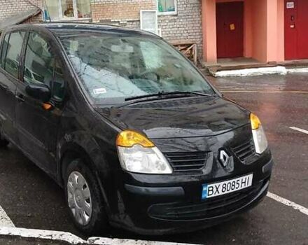 Чорний Рено Модус, об'ємом двигуна 1.6 л та пробігом 230 тис. км за 4100 $, фото 7 на Automoto.ua