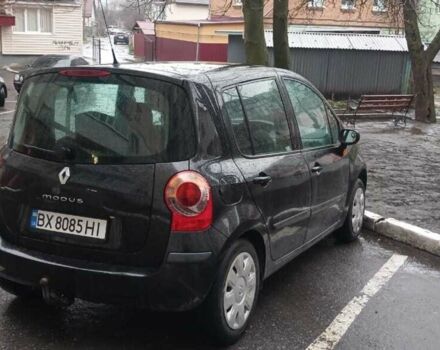 Черный Рено Модус, объемом двигателя 1.6 л и пробегом 230 тыс. км за 4100 $, фото 6 на Automoto.ua