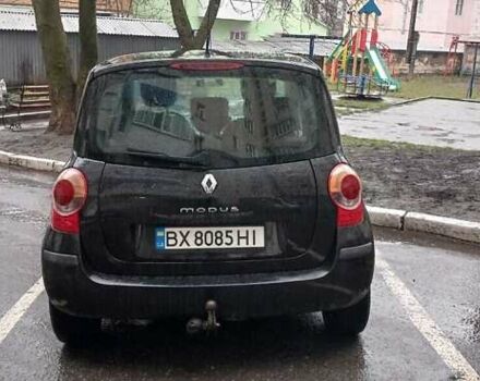 Чорний Рено Модус, об'ємом двигуна 1.6 л та пробігом 230 тис. км за 4100 $, фото 3 на Automoto.ua