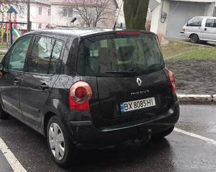 Чорний Рено Модус, об'ємом двигуна 1.6 л та пробігом 230 тис. км за 4100 $, фото 4 на Automoto.ua