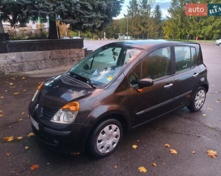 Чорний Рено Модус, об'ємом двигуна 1.2 л та пробігом 133 тис. км за 4100 $, фото 1 на Automoto.ua