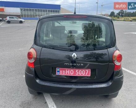 Чорний Рено Модус, об'ємом двигуна 1.6 л та пробігом 165 тис. км за 5890 $, фото 3 на Automoto.ua