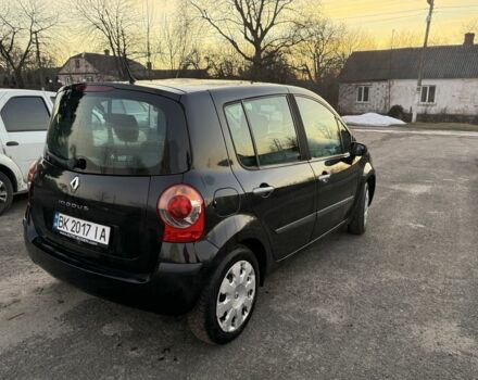 Черный Рено Модус, объемом двигателя 1.1 л и пробегом 133 тыс. км за 3700 $, фото 1 на Automoto.ua