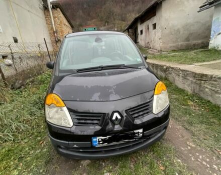 Черный Рено Модус, объемом двигателя 1.2 л и пробегом 190 тыс. км за 2900 $, фото 1 на Automoto.ua