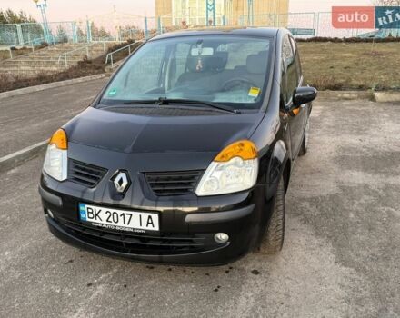 Черный Рено Модус, объемом двигателя 1.15 л и пробегом 136 тыс. км за 3700 $, фото 3 на Automoto.ua