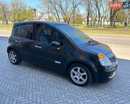 Черный Рено Модус, объемом двигателя 1.6 л и пробегом 180 тыс. км за 4900 $, фото 3 на Automoto.ua