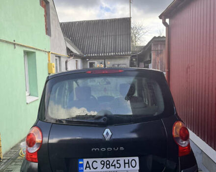 Черный Рено Модус, объемом двигателя 1.6 л и пробегом 242 тыс. км за 4500 $, фото 1 на Automoto.ua