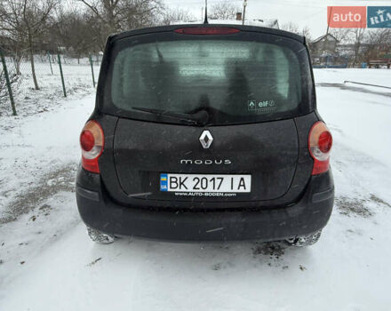 Чорний Рено Модус, об'ємом двигуна 1.15 л та пробігом 135 тис. км за 3900 $, фото 3 на Automoto.ua