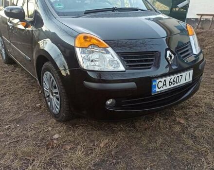 Черный Рено Модус, объемом двигателя 1.6 л и пробегом 210 тыс. км за 4200 $, фото 1 на Automoto.ua