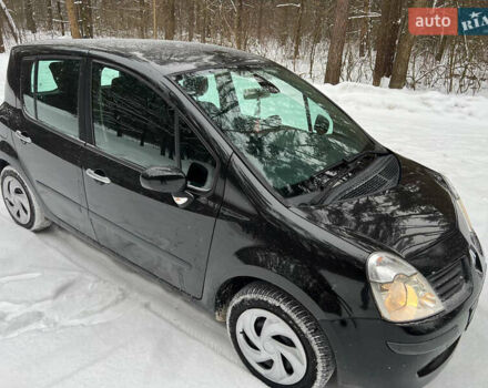 Чорний Рено Модус, об'ємом двигуна 1.2 л та пробігом 220 тис. км за 3200 $, фото 11 на Automoto.ua