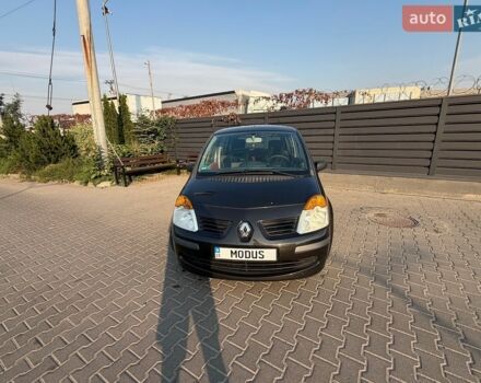 Чорний Рено Модус, об'ємом двигуна 1.46 л та пробігом 211 тис. км за 4000 $, фото 1 на Automoto.ua