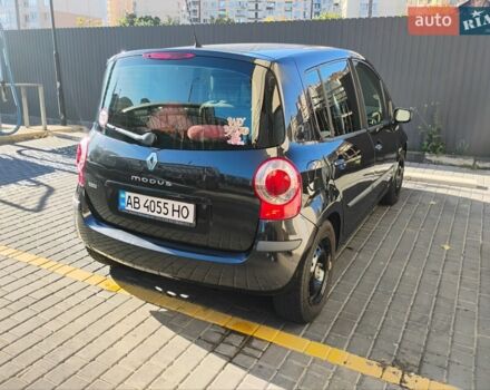 Черный Рено Модус, объемом двигателя 1.6 л и пробегом 126 тыс. км за 4999 $, фото 1 на Automoto.ua