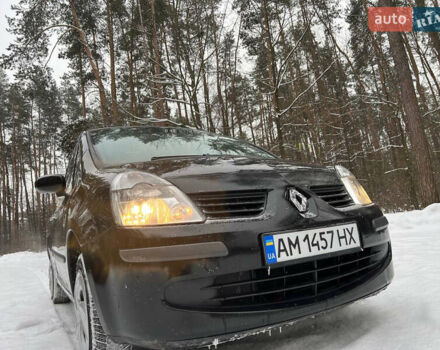 Чорний Рено Модус, об'ємом двигуна 1.2 л та пробігом 220 тис. км за 3200 $, фото 13 на Automoto.ua