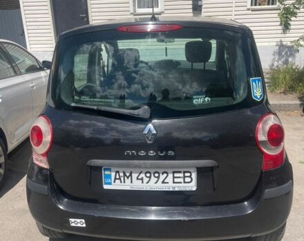 Чорний Рено Модус, об'ємом двигуна 1.2 л та пробігом 141 тис. км за 3300 $, фото 3 на Automoto.ua