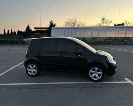 Черный Рено Модус, объемом двигателя 1.2 л и пробегом 221 тыс. км за 4650 $, фото 1 на Automoto.ua