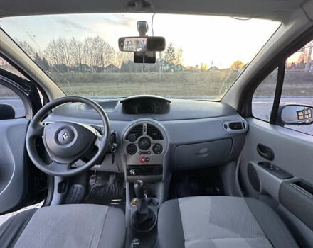 Черный Рено Модус, объемом двигателя 1.2 л и пробегом 221 тыс. км за 4650 $, фото 6 на Automoto.ua