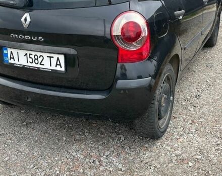 Чорний Рено Модус, об'ємом двигуна 1.15 л та пробігом 211 тис. км за 3500 $, фото 4 на Automoto.ua