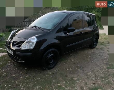Черный Рено Модус, объемом двигателя 1.46 л и пробегом 208 тыс. км за 4200 $, фото 1 на Automoto.ua