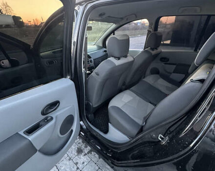 Черный Рено Модус, объемом двигателя 1.2 л и пробегом 221 тыс. км за 4650 $, фото 8 на Automoto.ua