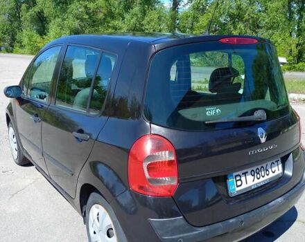 Черный Рено Модус, объемом двигателя 1.1 л и пробегом 211 тыс. км за 3700 $, фото 20 на Automoto.ua