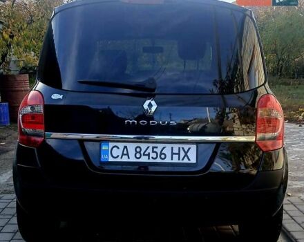 Чорний Рено Модус, об'ємом двигуна 1.2 л та пробігом 170 тис. км за 4200 $, фото 4 на Automoto.ua